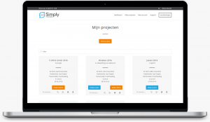 simply translate platform projectoverzicht